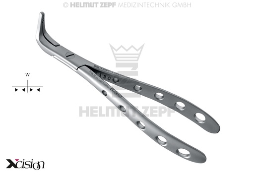 [1470110Z] DAVIER À RACINES ET À ÉCHARDES POUR LA MÂCHOIRE INFÉRIEURE, ZEPF XCISION-DESIGN