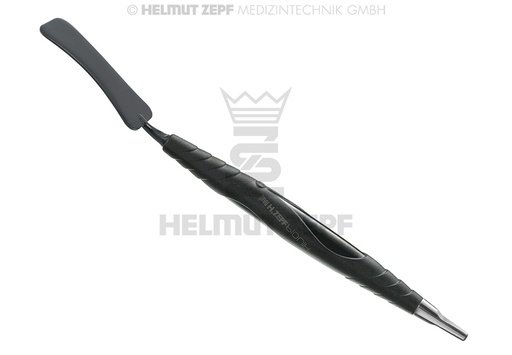 [3744401TI] ÉCARTEUR DE JOUE D'APRÈS DR. O MÜLLER POUR RETENIR UN QUADRANT COMPLET AVEC MANCHE BIONIK NOIR, REVÊTEMENT ONYX