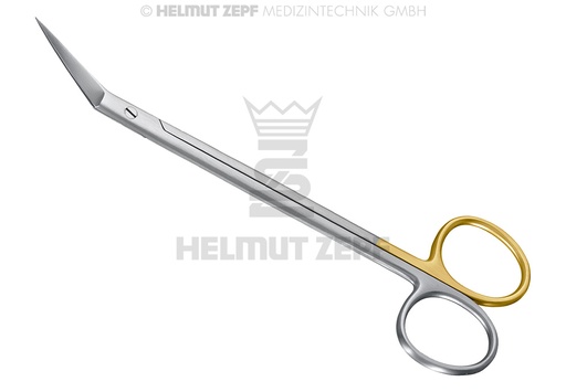 [4611116SC] LOCKLIN,CISEAUX À GENCIVES, COUDÉS, 16 CM, SUPER-CUT 