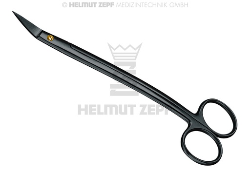 [4612317TISC] DEAN (HOWARD MULLER), CISEAUX À GENCIVES 17 CM DENTELÉS , REVÊTEMENT ONYX 