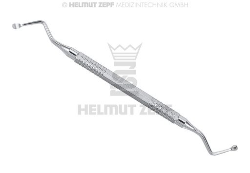 [4185503] CURETTE LUCAS, FIG. 3 DOUBLES EXTRÉMITÉS, 4 MM 