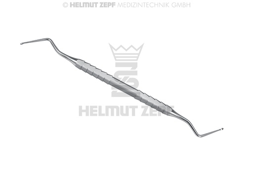 [4185500ZS] CURETTE LUCAS, DOUBLE EXTRÉMITÉS, 1,5MM ZEPF-LINE BORDS STRIÉS