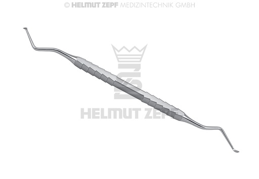 [4185501Z] CURETTE LUCAS, FIG. 1 DOUBLE EXTRÉMITÉS, 2,5 MM, ZEPF-LINE 