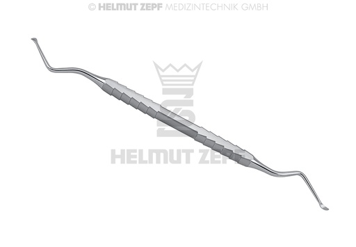 [4185502Z] CURETTE LUCAS, FIG.2 DOUBLE EXTRÉMITÉS, 3MM, ZEPF-LINE 