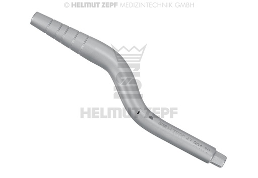 [4799170] INSERT D'OSTÉOTOME, ANGULAIRE, TAILLE 7, CONIQUE Ø 4MM - 6MM, TIGE CONVEXE Ø 6MM,