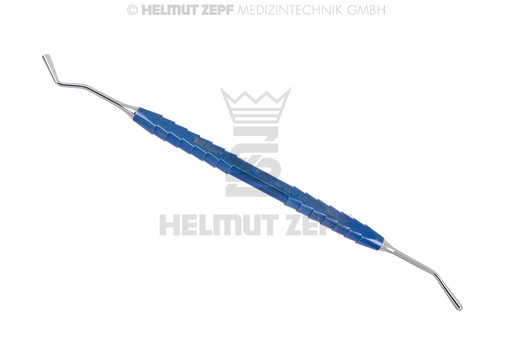 [4186808S] KIRSCH, SINUS 8, "PETIT", POIRE / CUILLÈRE, INSTR. COMBINÉ EN TITANE, ZEPF-LINE, BLEU