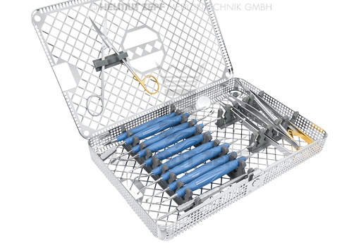 [2496105] KIT ECO IMPLATOOL DR. HILDEBRAND MANCHES BIONIK, BLEU DE COBALT 
