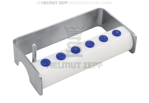 [8507001] SÉQUENCEUR POUR 6 TRÉPANS SUPPORT EN DELRIN, 60° ENCLENCHEMENT 8,5 CM X 5CM