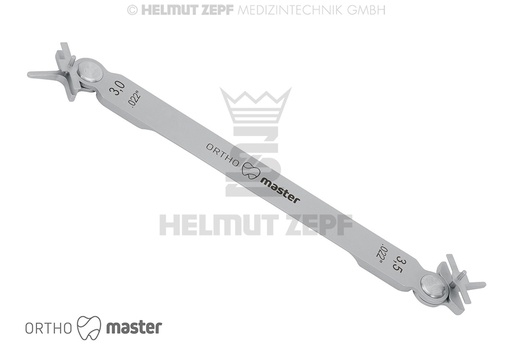 [3326110] BRACKET POSITIONER FIG 4 SYSTEM .022" DISTANCE 3 / 3,5 MM 